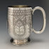 1887 British Antique Sterling Silver Mug 178g John Aldwinckle & Thomas Slater